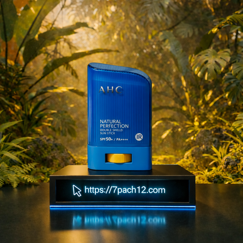 AHC Natural Perfection Double Shield Sun Stick SPF50+/PA++++ – 22g (Blue)