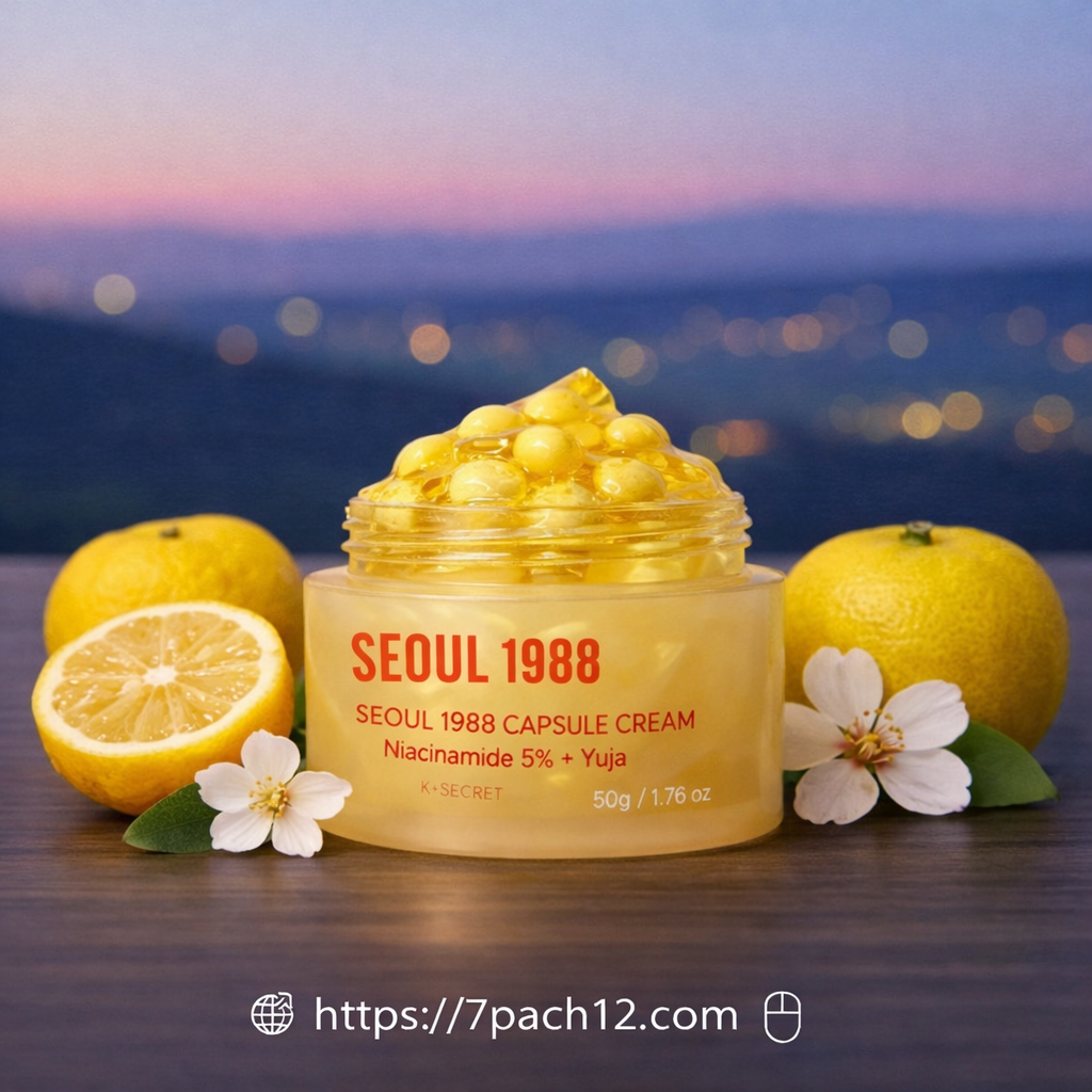 K-Secret Seoul 1988 Capsule Cream : Niacinamide 5% + Yuja – 50ml