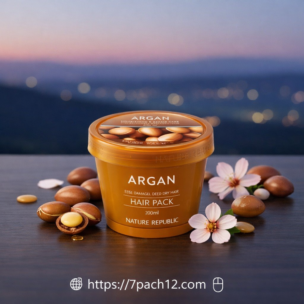 Nature Republic Argan Essential Deep Care Hair Pack – 200ml